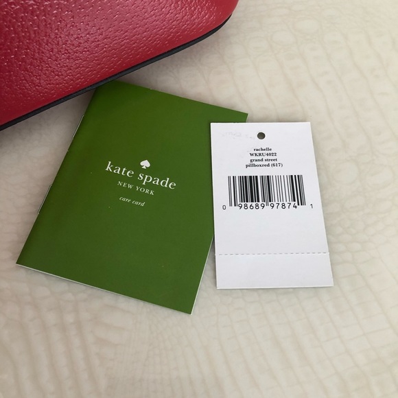 KATE SPADE RED HANDBAG 👜 - Picture 7 of 9